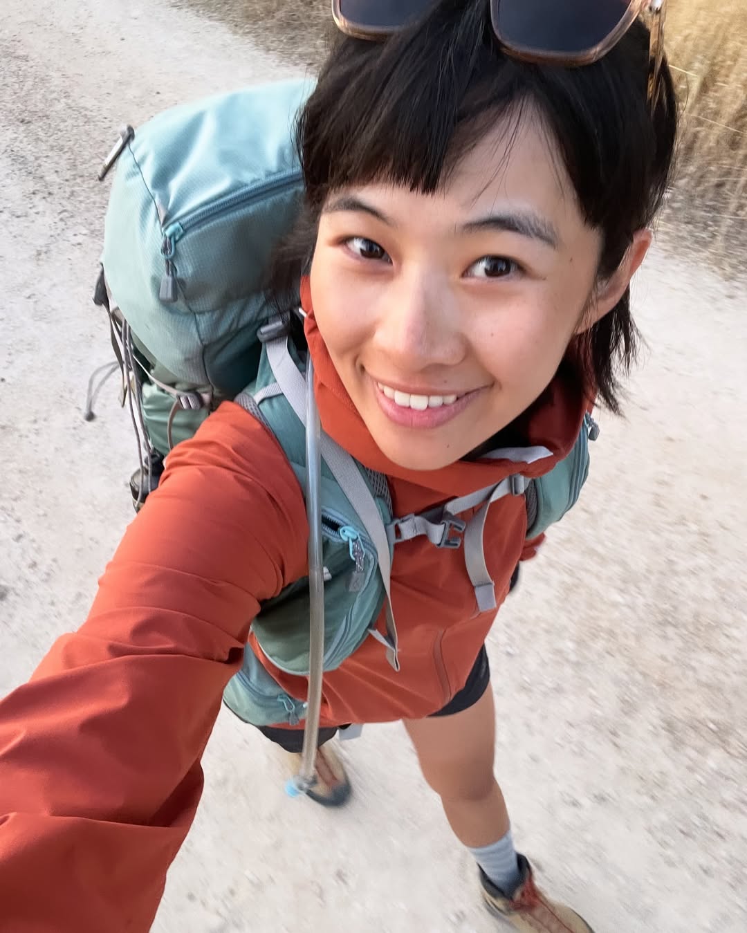 熱爆的一天,我好像有點微中暑(圖:IG@pai_anan)