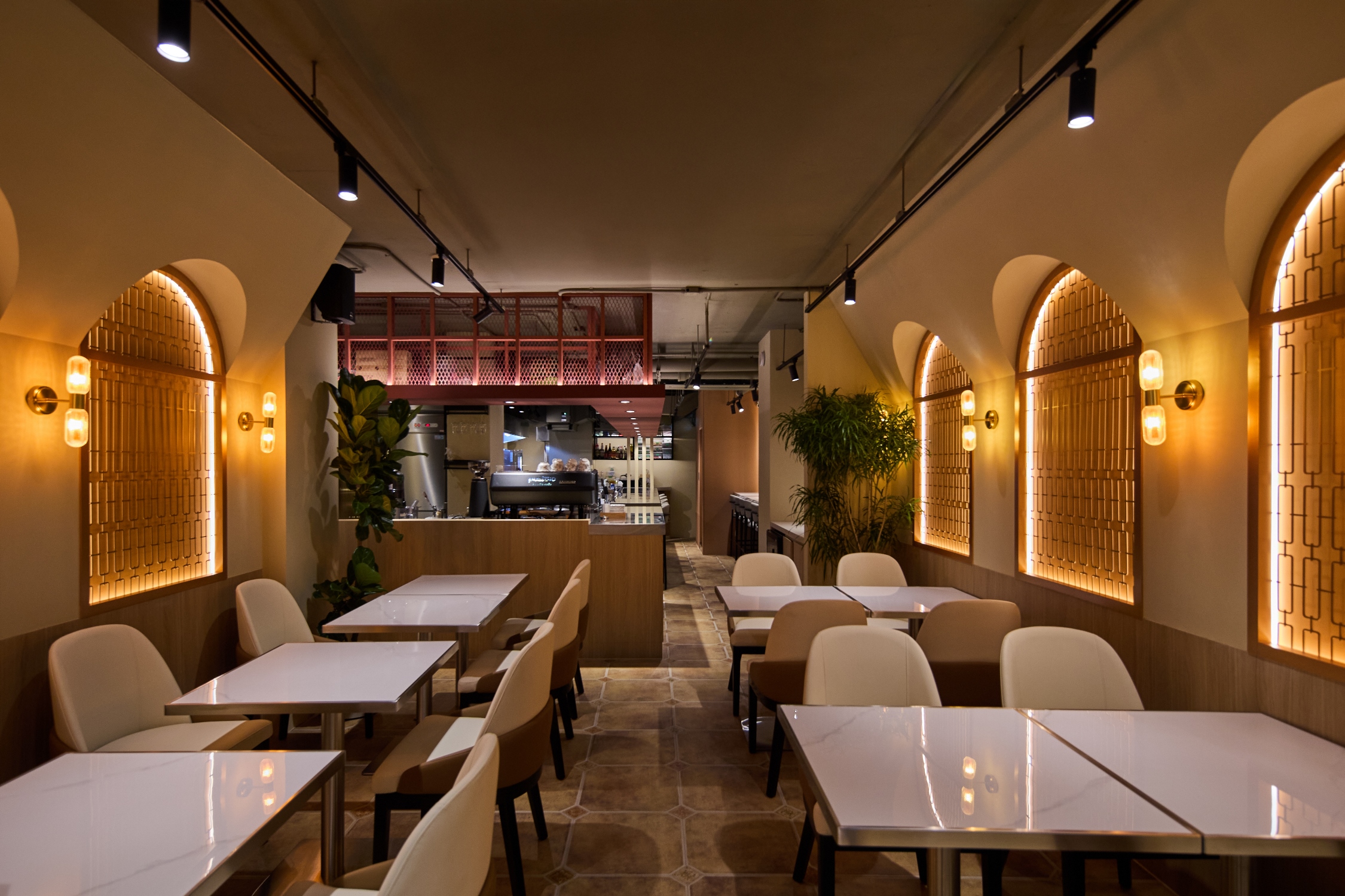 室內座位區時髦舒適(圖:pastaio noodle cafe)