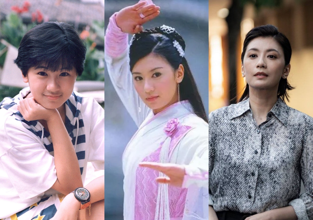 賈靜雯歷年代表作。(圖/華視,Weibo,IMDb)