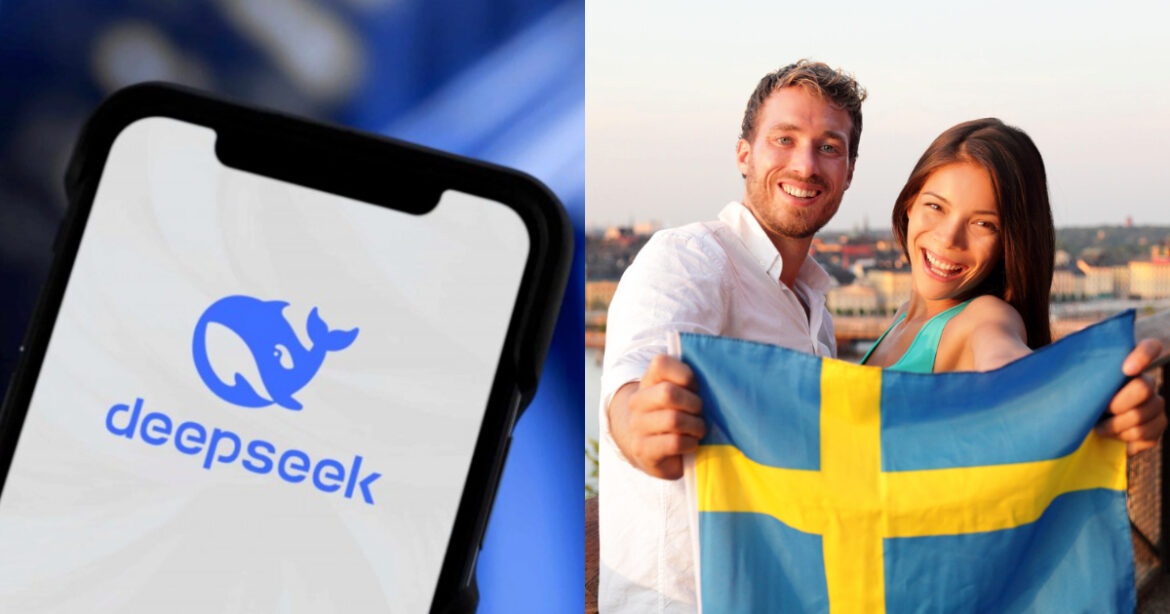 1/27-2/2一週國際大事回顧：中國 DeepSeek 爆紅卻掀資安疑慮、瑞典興起「柔女浪潮」生活全靠另一半？（圖：X 社群、Canva）