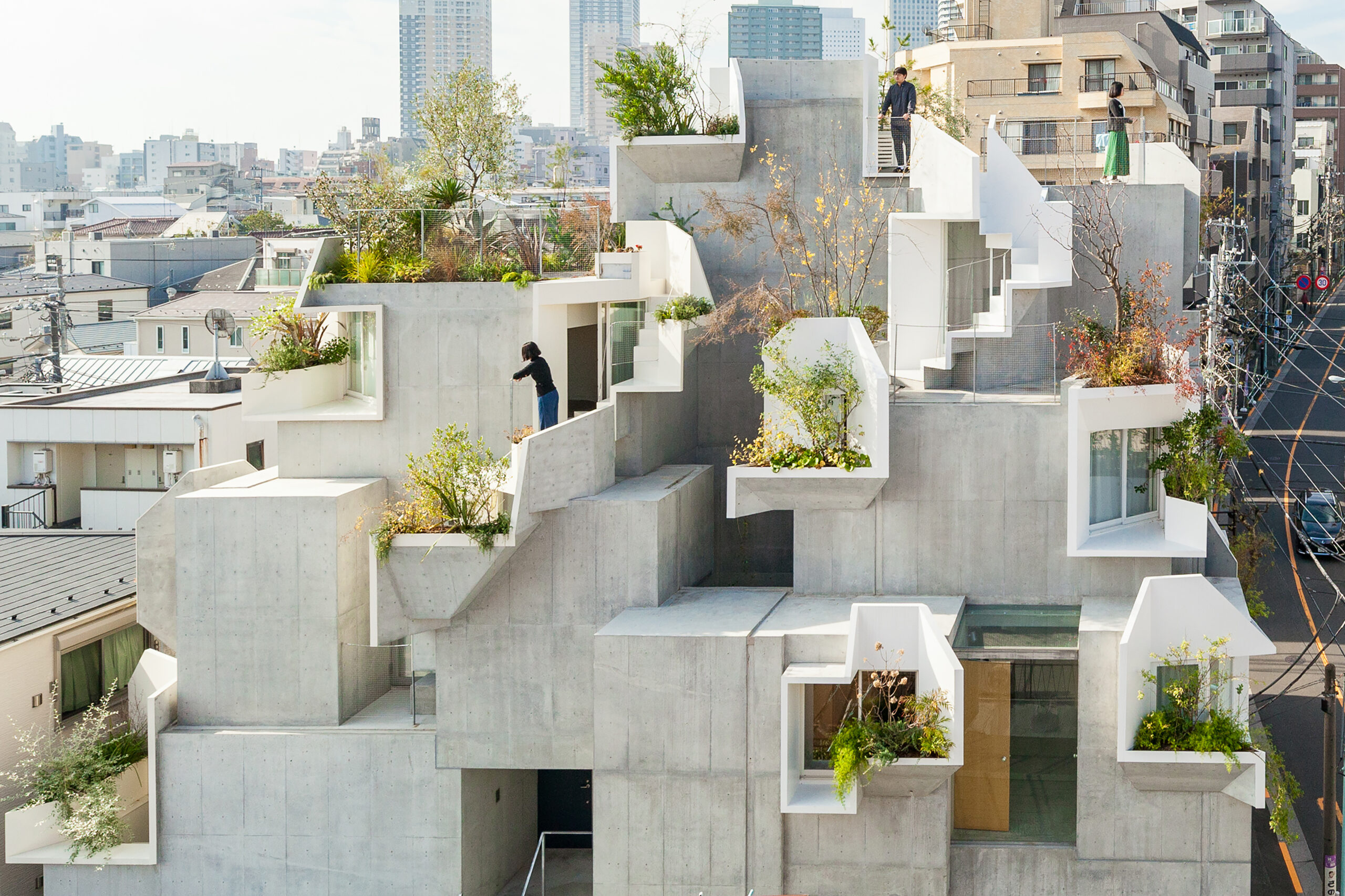 「Tree-ness House」是東京的複合式大樓結合了住宅與藝廊(圖:忠泰美術館,©Vincent HECHT)