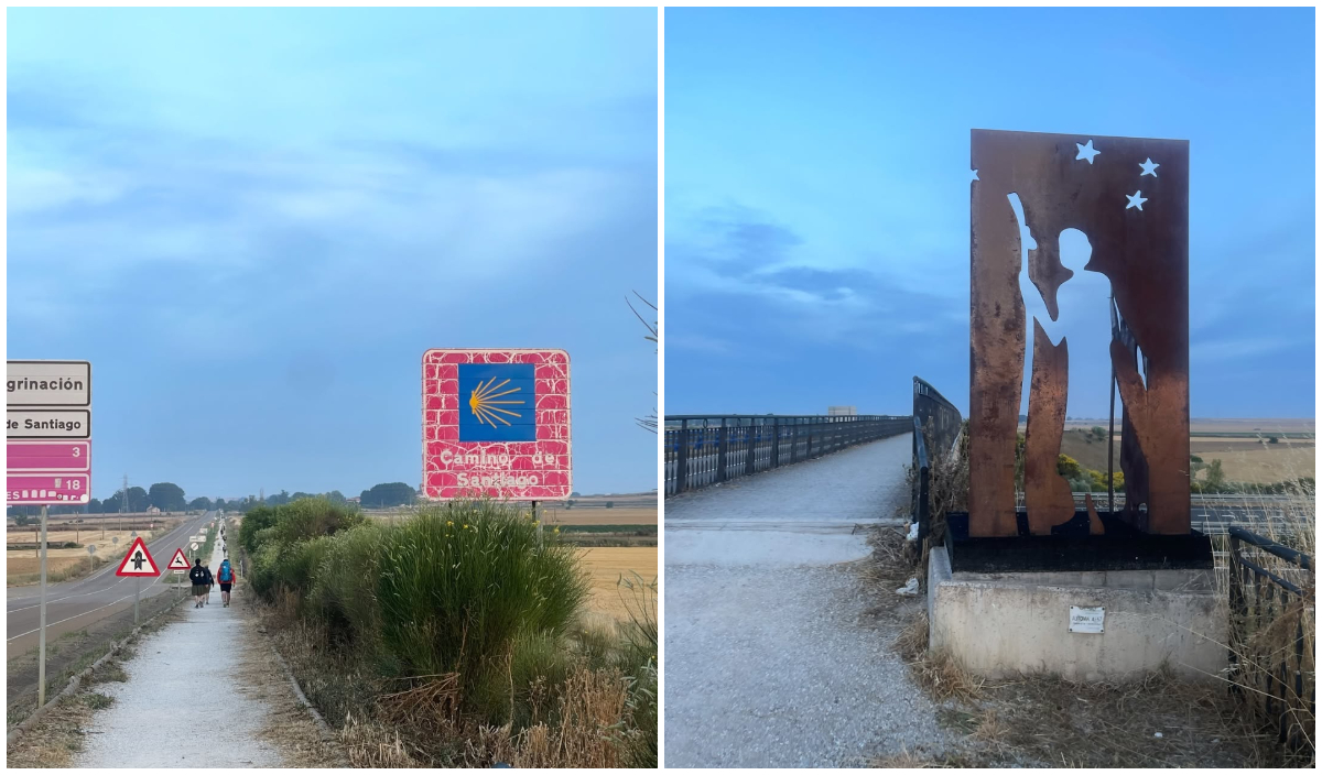 這天的路線非常單純,沿著公路筆直的往前非常無聊(圖:IG@pai_anan)